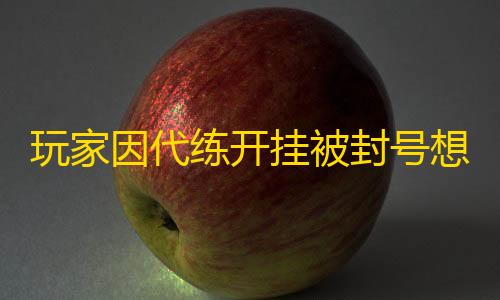 vCPU玩家因代练开挂被封号想维权 腾讯发布风险警示